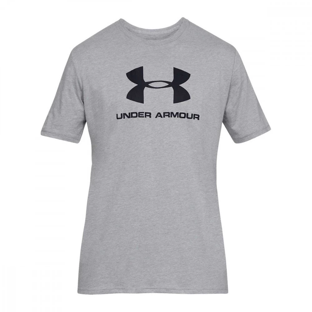 UNDER ARMOUR T-SHIRT SPORTSTYLE LOGO Grigio 1 UNDER ARMOUR T-SHIRT SPORTSTYLE LOGO Grigio