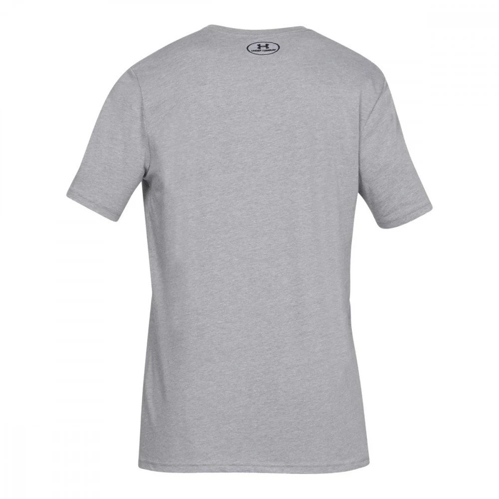 UNDER ARMOUR T-SHIRT SPORTSTYLE LOGO Grigio 2 UNDER ARMOUR T-SHIRT SPORTSTYLE LOGO Grigio - immagine 2