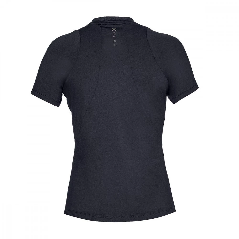 UNDER ARMOUR T-SHIRT RUSH DONNA Nero 2 UNDER ARMOUR T-SHIRT RUSH DONNA Nero - immagine 2