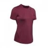 UNDER ARMOUR T-SHIRT RUSH DONNA Bordeaux