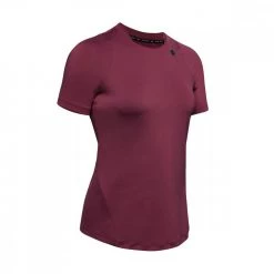 UNDER ARMOUR T-SHIRT RUSH DONNA Bordeaux