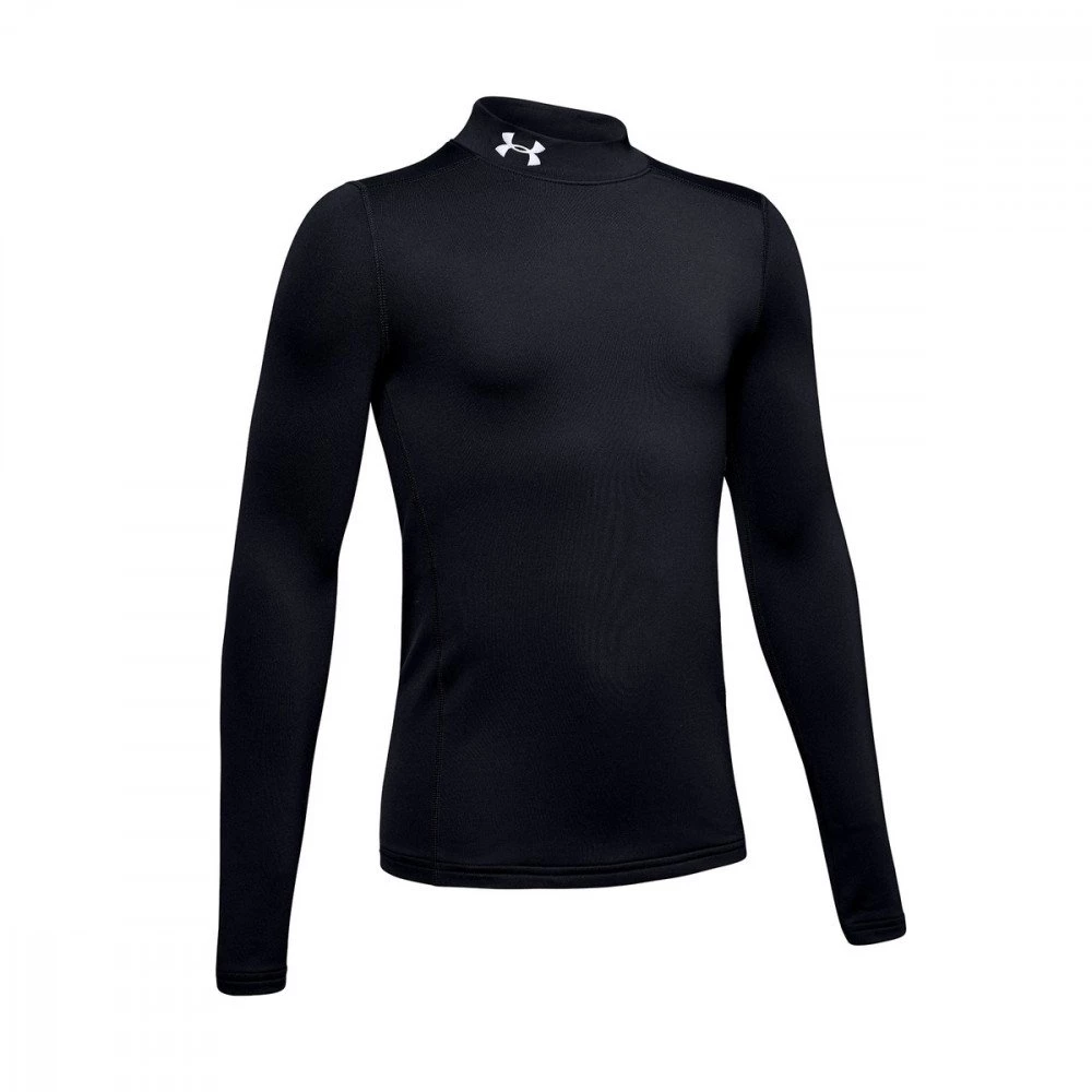 UNDER ARMOUR MAGLIA MANICA LUNGA COLDGEAR® BAMBINO Nero 1 UNDER ARMOUR MAGLIA MANICA LUNGA COLDGEAR® BAMBINO Nero