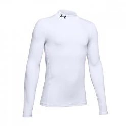 UNDER ARMOUR MAGLIA MANICA LUNGA COLDGEAR® BAMBINO Bianco
