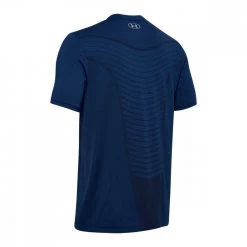 UNDER ARMOUR T-SHIRT SEAMLESS WAVE Blu -Negozio online TRAINING E PALESTRA Italia 2022 under armour 1351450 t shirt seamless wave abbigliamento training e palestra uomo 040791801 449 2