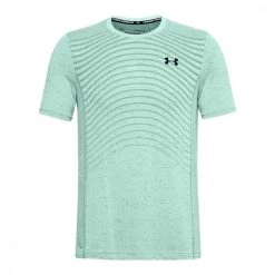 UNDER ARMOUR T-SHIRT SEAMLESS WAVE Azzurro