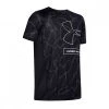 UNDER ARMOUR T-SHIRT MK-1 TONAL PRINT Nero