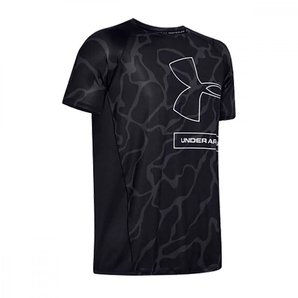 UNDER ARMOUR T-SHIRT MK-1 TONAL PRINT Nero 1 UNDER ARMOUR T-SHIRT MK-1 TONAL PRINT Nero