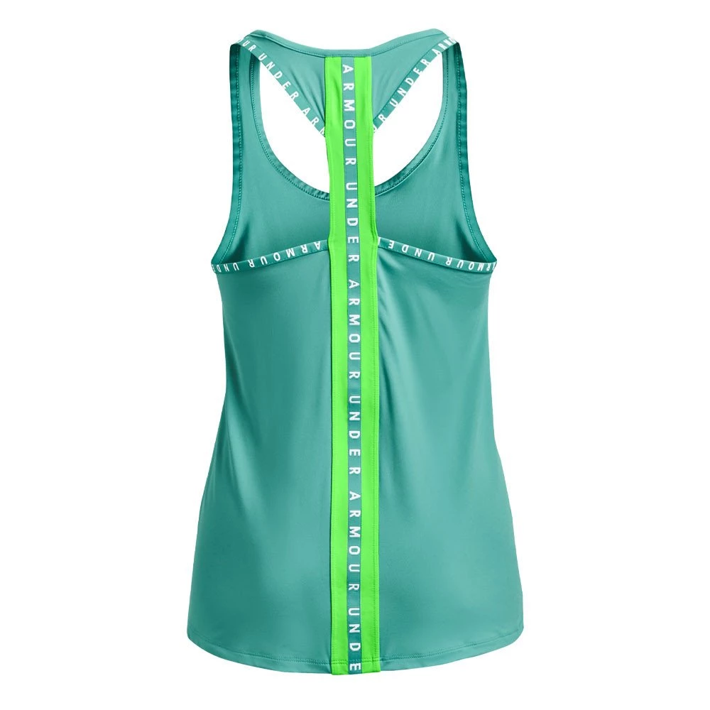UNDER ARMOUR CANOTTA KNOCKOUT DONNA Verde 2 UNDER ARMOUR CANOTTA KNOCKOUT DONNA Verde - immagine 2