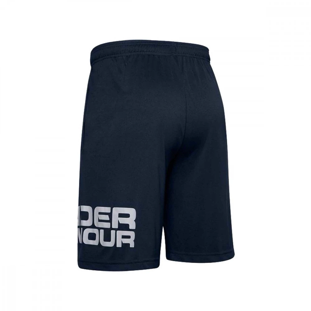 UNDER ARMOUR SHORT TECH WORDMARK Blu 2 UNDER ARMOUR SHORT TECH WORDMARK Blu - immagine 2