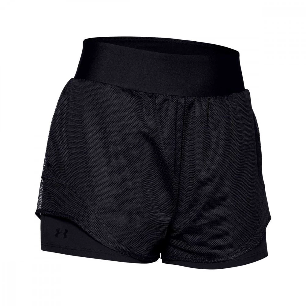 UNDER ARMOUR SHORT WARRIOR MESH DONNA Nero 1 UNDER ARMOUR SHORT WARRIOR MESH DONNA Nero