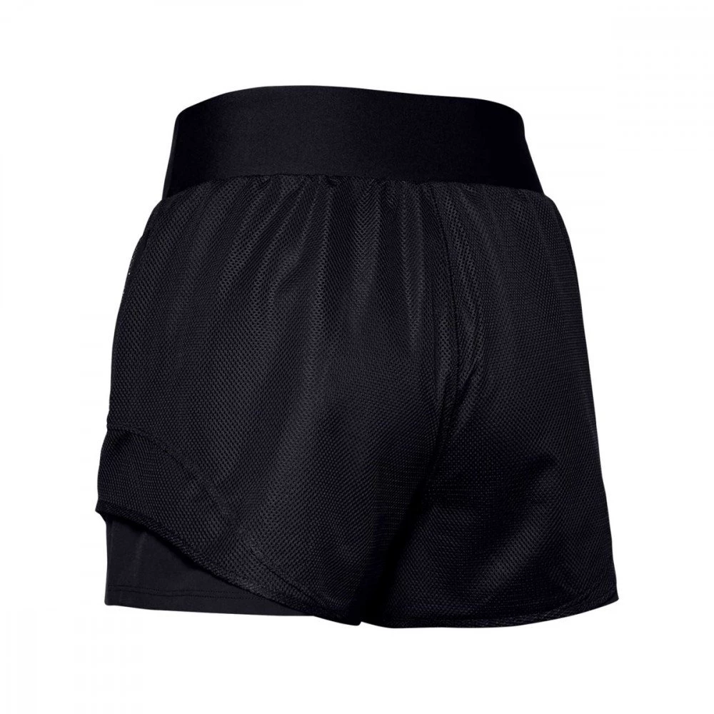 UNDER ARMOUR SHORT WARRIOR MESH DONNA Nero 2 UNDER ARMOUR SHORT WARRIOR MESH DONNA Nero - immagine 2