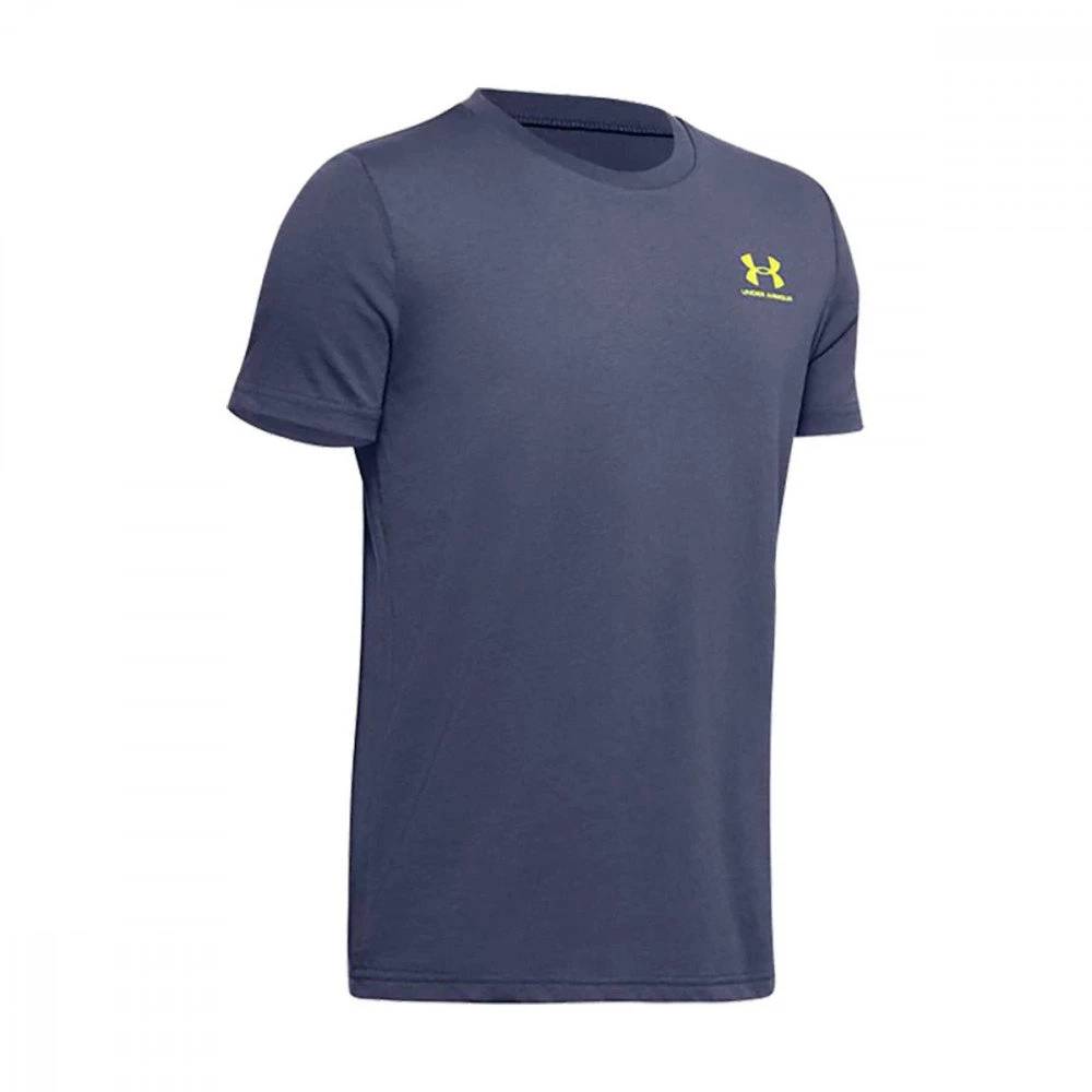 UNDER ARMOUR T-SHIRT SPORTSTYLE LEFT CHEST BAMBINO Blu
