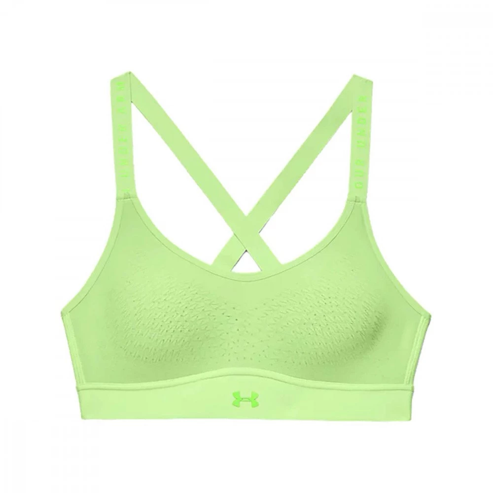 UNDER ARMOUR REGGISENO HEATGEAR® INFINITY MID Lime 1 UNDER ARMOUR REGGISENO HEATGEAR® INFINITY MID Lime