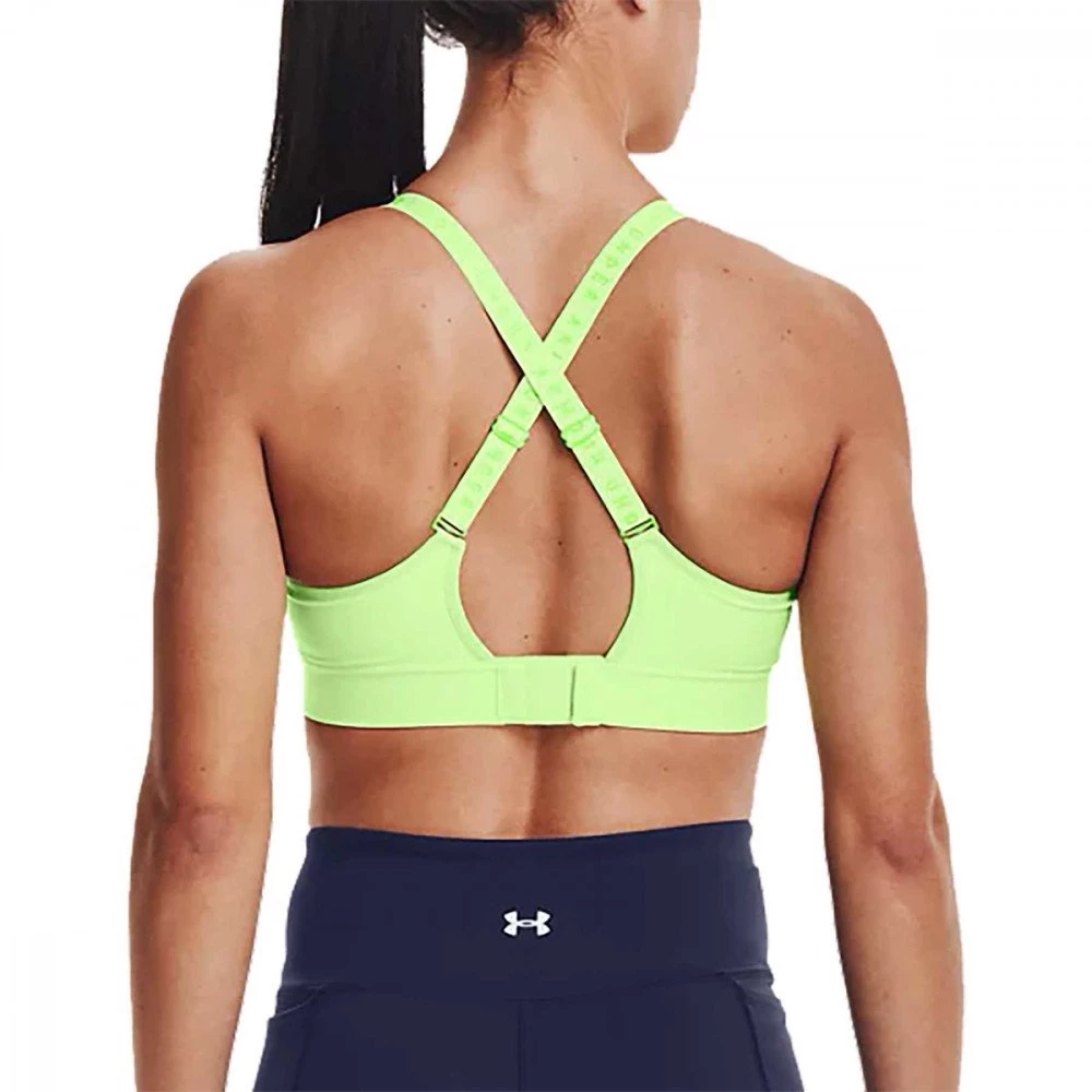 UNDER ARMOUR REGGISENO HEATGEAR® INFINITY MID Lime 4 UNDER ARMOUR REGGISENO HEATGEAR® INFINITY MID Lime - immagine 4