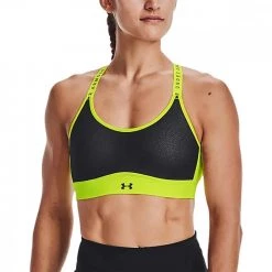 UNDER ARMOUR REGGISENO INFINITY MID Nero -Negozio online TRAINING E PALESTRA Italia 2022 under armour 1351990 reggiseno infinity mid abbigliamento training e palestra donna 044066201 002 3