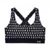 UNDER ARMOUR REGGISENO HEATGEAR® CROSSBACK PRINT Nero