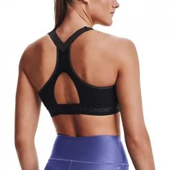 UNDER ARMOUR REGGISENO ARMOUR CROSSBACK HIGH Nero -Negozio online TRAINING E PALESTRA Italia 2022 under armour 1355109 reggiseno armour high crossback abbigliamento training e palestra uomo 044414901 001 4
