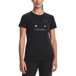 UNDER ARMOUR T-SHIRT SPORTSTYLE GRAPHIC DONNA Nero -Negozio online TRAINING E PALESTRA Italia 2022 under armour 1356305 live sportstyle graphic ssc abbigliamento training e palestra donna 044066401 002 3