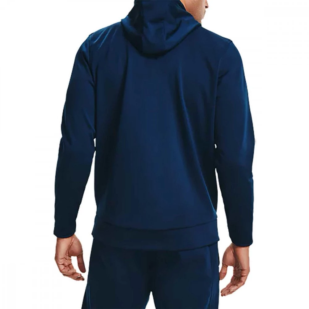 UNDER ARMOUR FELPA CON CAPPUCCIO ARMOUR FLEECE LOGO Blu 4 UNDER ARMOUR FELPA CON CAPPUCCIO ARMOUR FLEECE LOGO Blu - immagine 4