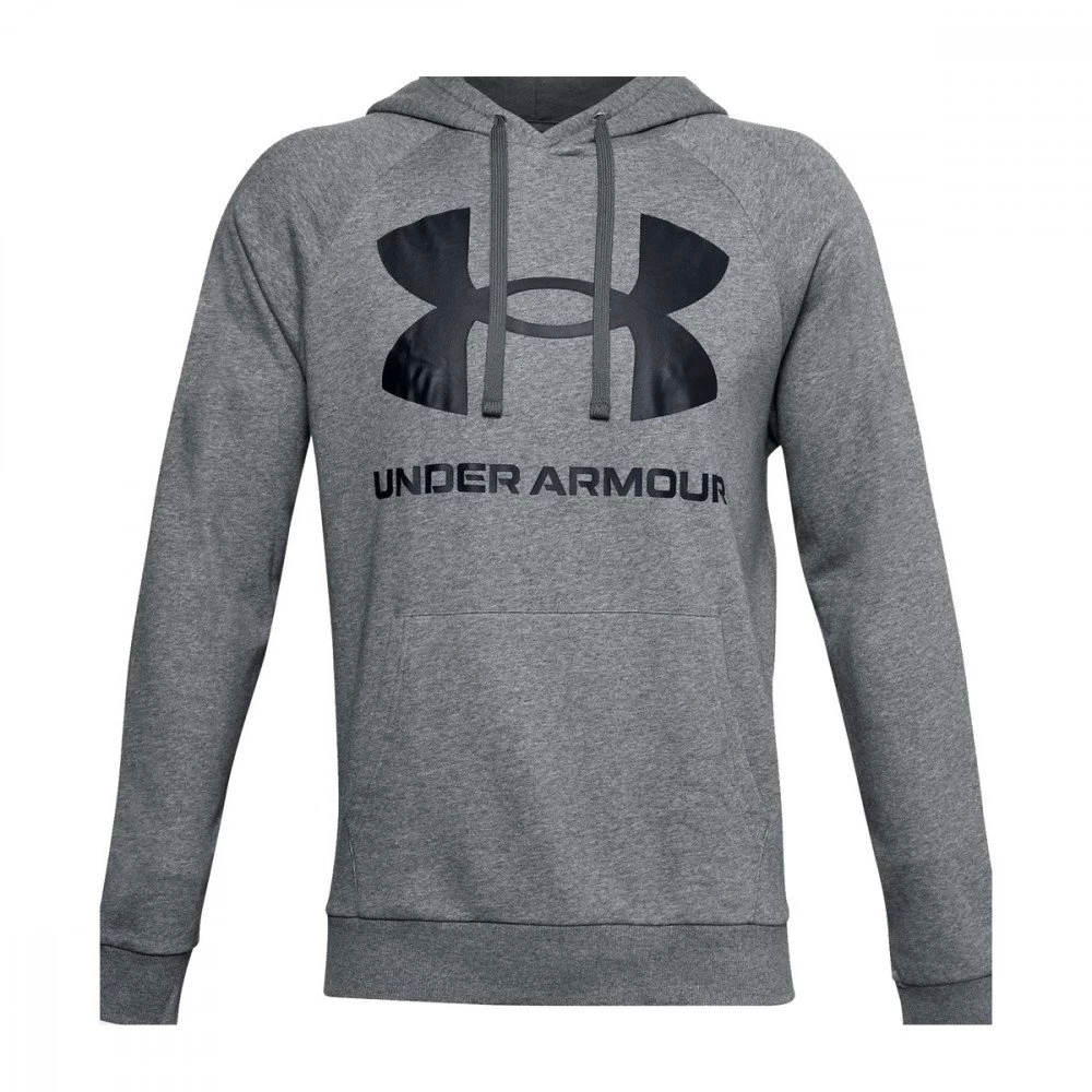 UNDER ARMOUR FELPA CON CAPPUCCIO BIG LOGO Grigio 1 UNDER ARMOUR FELPA CON CAPPUCCIO BIG LOGO Grigio