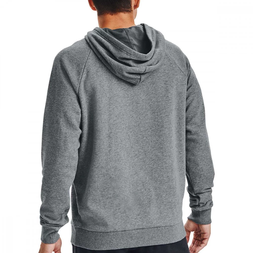 UNDER ARMOUR FELPA CON CAPPUCCIO BIG LOGO Grigio 4 UNDER ARMOUR FELPA CON CAPPUCCIO BIG LOGO Grigio - immagine 4
