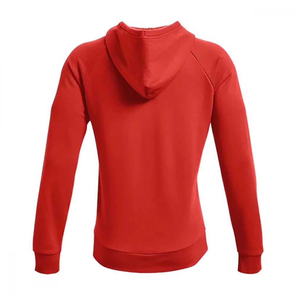 UNDER ARMOUR FELPA CON CAPPUCCIO BIG LOGO Rosso - immagine 2