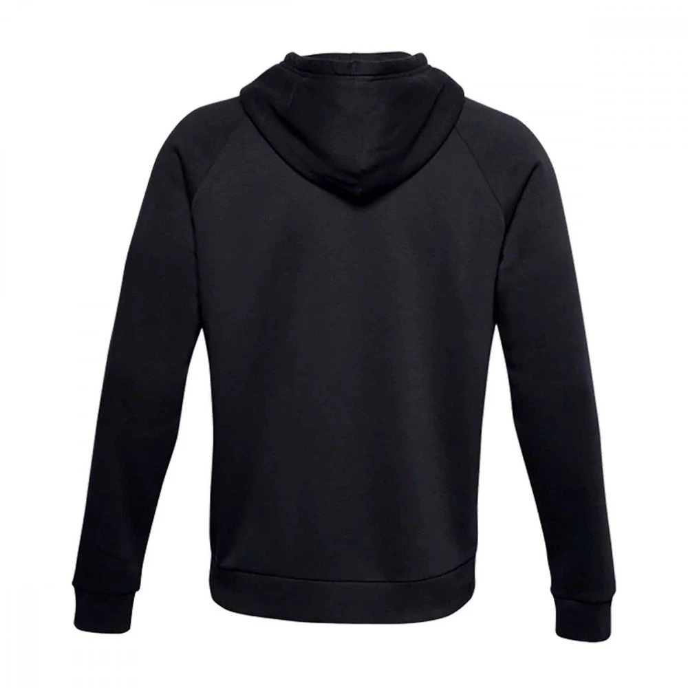 UNDER ARMOUR FELPA CON CAPPUCCIO RIVAL FLEECE BOX LOGO Nero - immagine 2