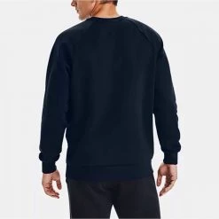 UNDER ARMOUR FELPA GIROCOLLO RIVAL FLEECE Blu -Negozio online TRAINING E PALESTRA Italia 2022 under armour 1357096 ua rival fleece crew abbigliamento training e palestra uomo 043099301 408 4