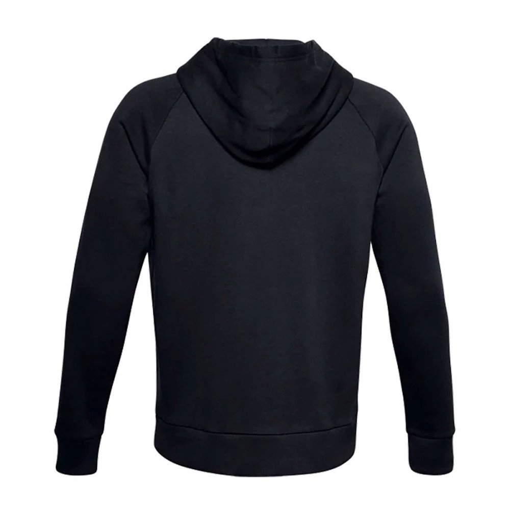 UNDER ARMOUR FELPA FULL ZIP CON CAPPUCCIO RIVAL FLEECE Nero 2 UNDER ARMOUR FELPA FULL ZIP CON CAPPUCCIO RIVAL FLEECE Nero - immagine 2