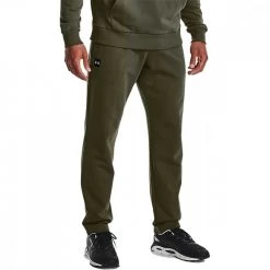 UNDER ARMOUR PANTALONI RIVAL FLEECE Verde -Negozio online TRAINING E PALESTRA Italia 2022 under armour 1357129 pantaloni rival fleece abbigliamento training e palestra uomo 044415601 390 3