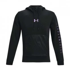UNDER ARMOUR FELPA CON CAPPUCCIO SUMMIT KNIT Nero