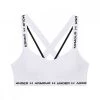 UNDER ARMOUR REGGISENO HEATGEAR® CROSSBACK LOW Bianco