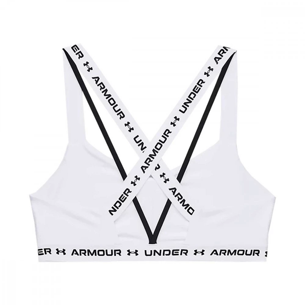 UNDER ARMOUR REGGISENO HEATGEAR® CROSSBACK LOW Bianco 2 UNDER ARMOUR REGGISENO HEATGEAR® CROSSBACK LOW Bianco - immagine 2