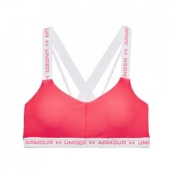 UNDER ARMOUR REGGISENO HEATGEAR® CROSSBACK LOW Rosa