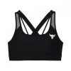 UNDER ARMOUR REGGISENO PROJECT ROCK CROSSBACK MID Nero