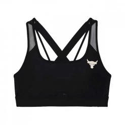 UNDER ARMOUR REGGISENO PROJECT ROCK CROSSBACK MID Nero