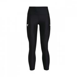 UNDER ARMOUR LEGGINGS 7/8 PROJECT ROCK DONNA Nero