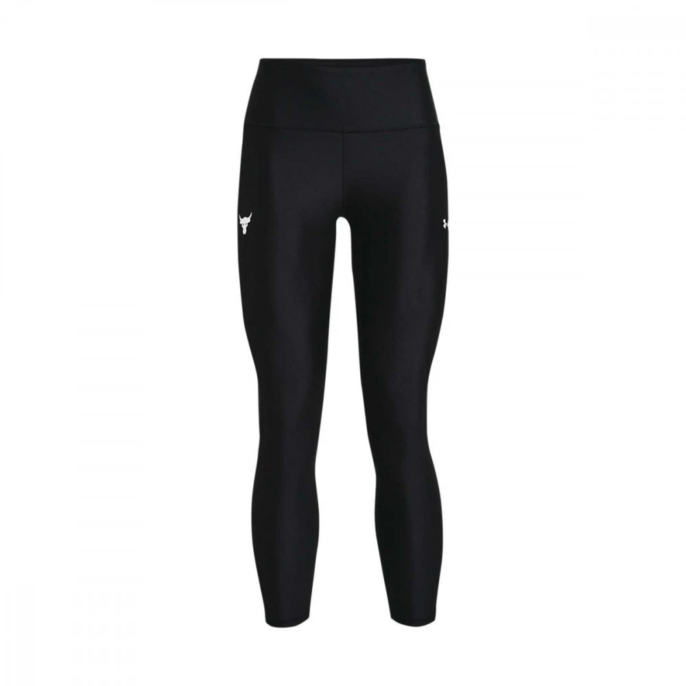 UNDER ARMOUR LEGGINGS 7/8 PROJECT ROCK DONNA Nero