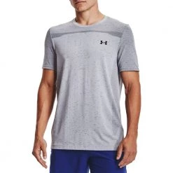 UNDER ARMOUR T-SHIRT SEAMLESS Grigio -Negozio online TRAINING E PALESTRA Italia 2022 under armour 1361131 t shirt seamless abbigliamento training e palestra uomo 044898001 011 3