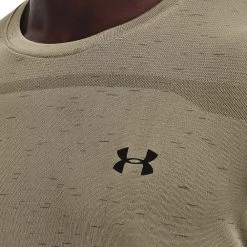 UNDER ARMOUR T-SHIRT SEAMLESS Beige -Negozio online TRAINING E PALESTRA Italia 2022 under armour 1361131 t shirt seamless abbigliamento training e palestra uomo 044898101 037 5