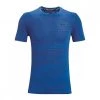 UNDER ARMOUR T-SHIRT SEAMLESS FADE Royal