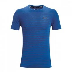 UNDER ARMOUR T-SHIRT SEAMLESS FADE Royal