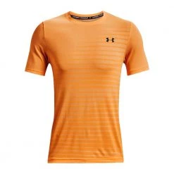 UNDER ARMOUR T-SHIRT SEAMLESS FADE Arancio