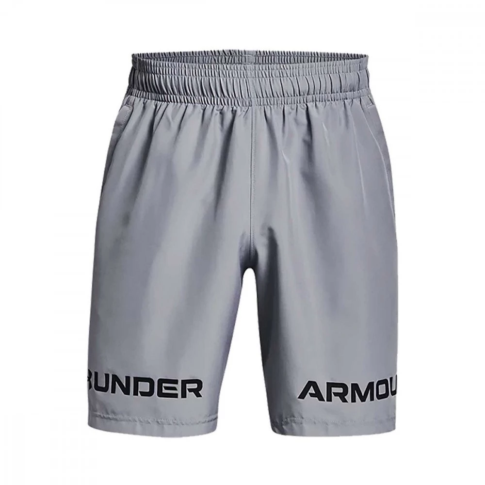 UNDER ARMOUR SHORT WOVEN GRAPHIC WORDMARK Grigio