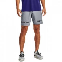 UNDER ARMOUR SHORT WOVEN GRAPHIC WORDMARK Grigio -Negozio online TRAINING E PALESTRA Italia 2022 under armour 1361433 ua woven graphic wm short abbigliamento training e palestra uomo 043981101 035 3