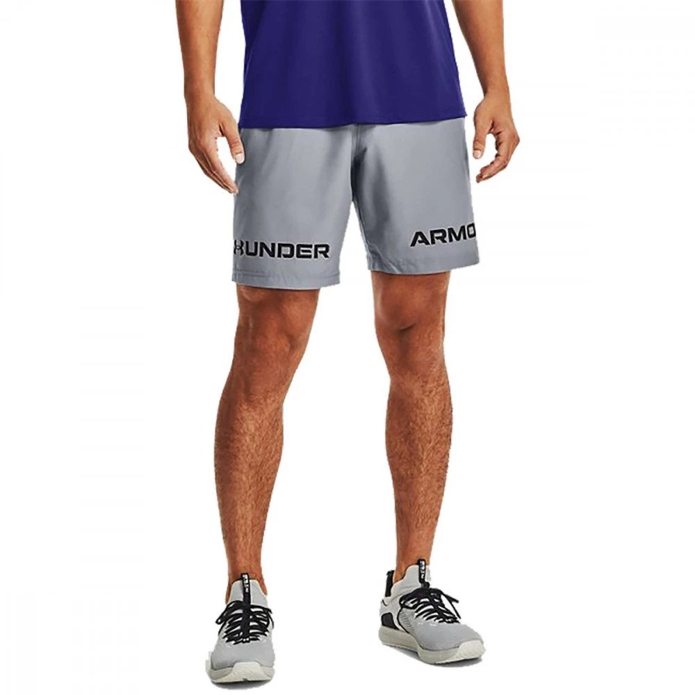 UNDER ARMOUR SHORT WOVEN GRAPHIC WORDMARK Grigio - immagine 3
