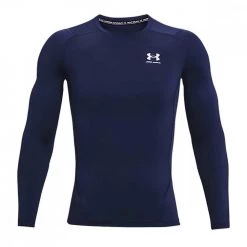 UNDER ARMOUR MAGLIA MANICA LUNGA HEATGEAR® COMPRESSION Blu