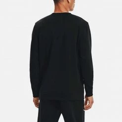 UNDER ARMOUR FELPA GIROCOLLO RIVAL TERRY Nero -Negozio online TRAINING E PALESTRA Italia 2022 under armour 1361561 felpa girocollo rival terry abbigliamento training e palestra uomo 042863601 001 4