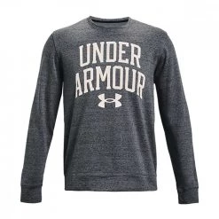 UNDER ARMOUR FELPA GIROCOLLO RIVAL TERRY Grigio