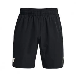 UNDER ARMOUR SHORT WOVEN PROJECT ROCK Nero